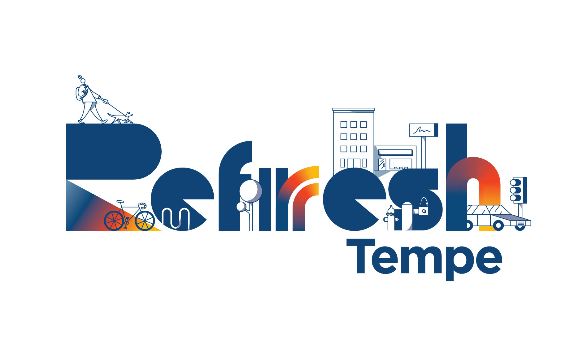 Refresh Tempe Logo