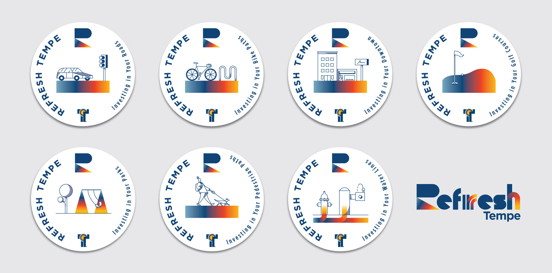 Refresh-Tempe_Logo-Sticker-Family