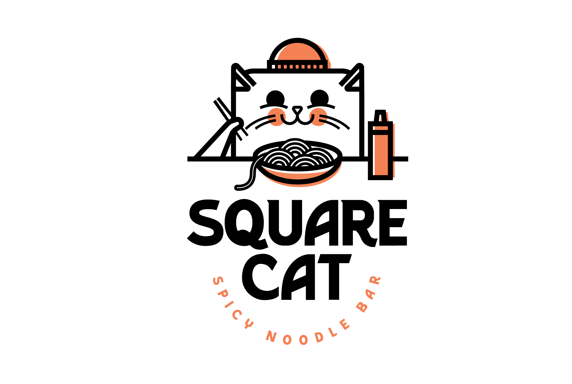 Square Cat Noodle Bar