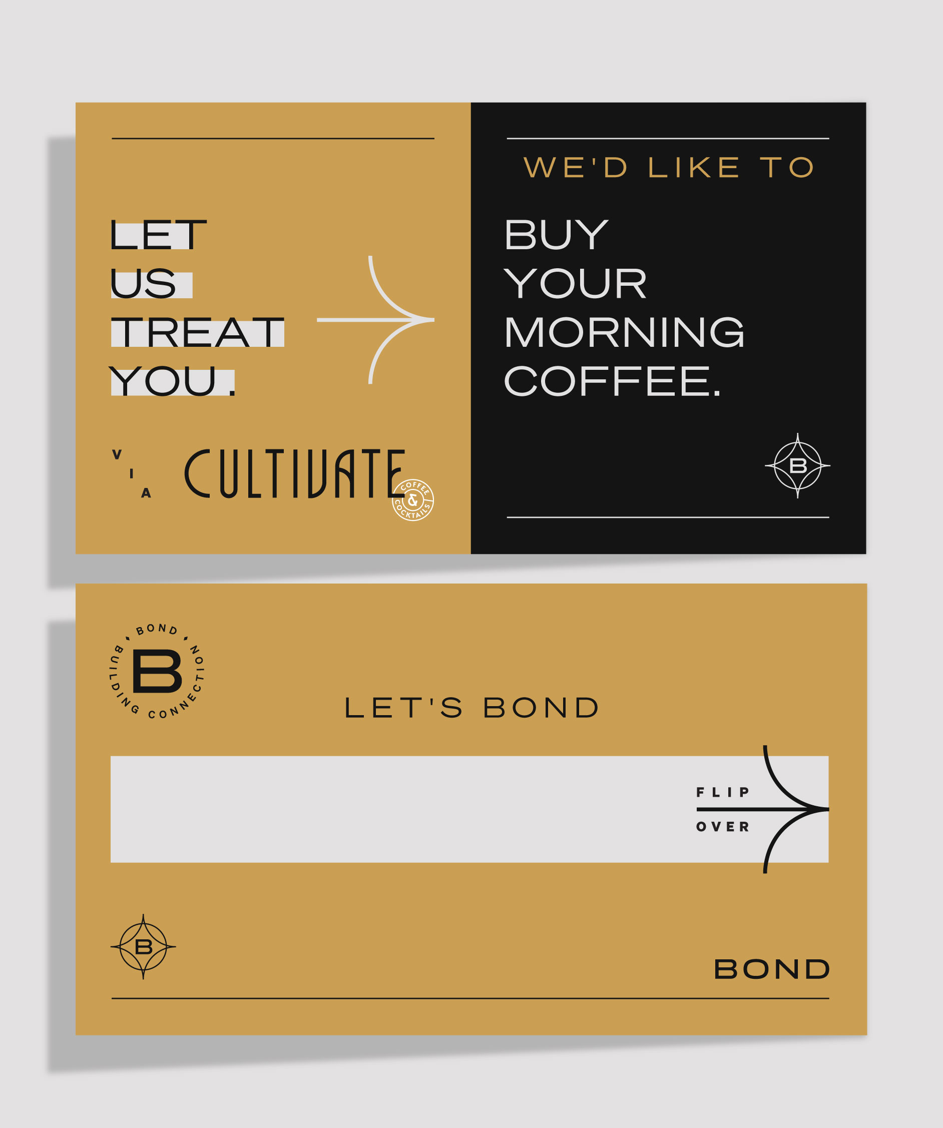 BOND Treat Cards