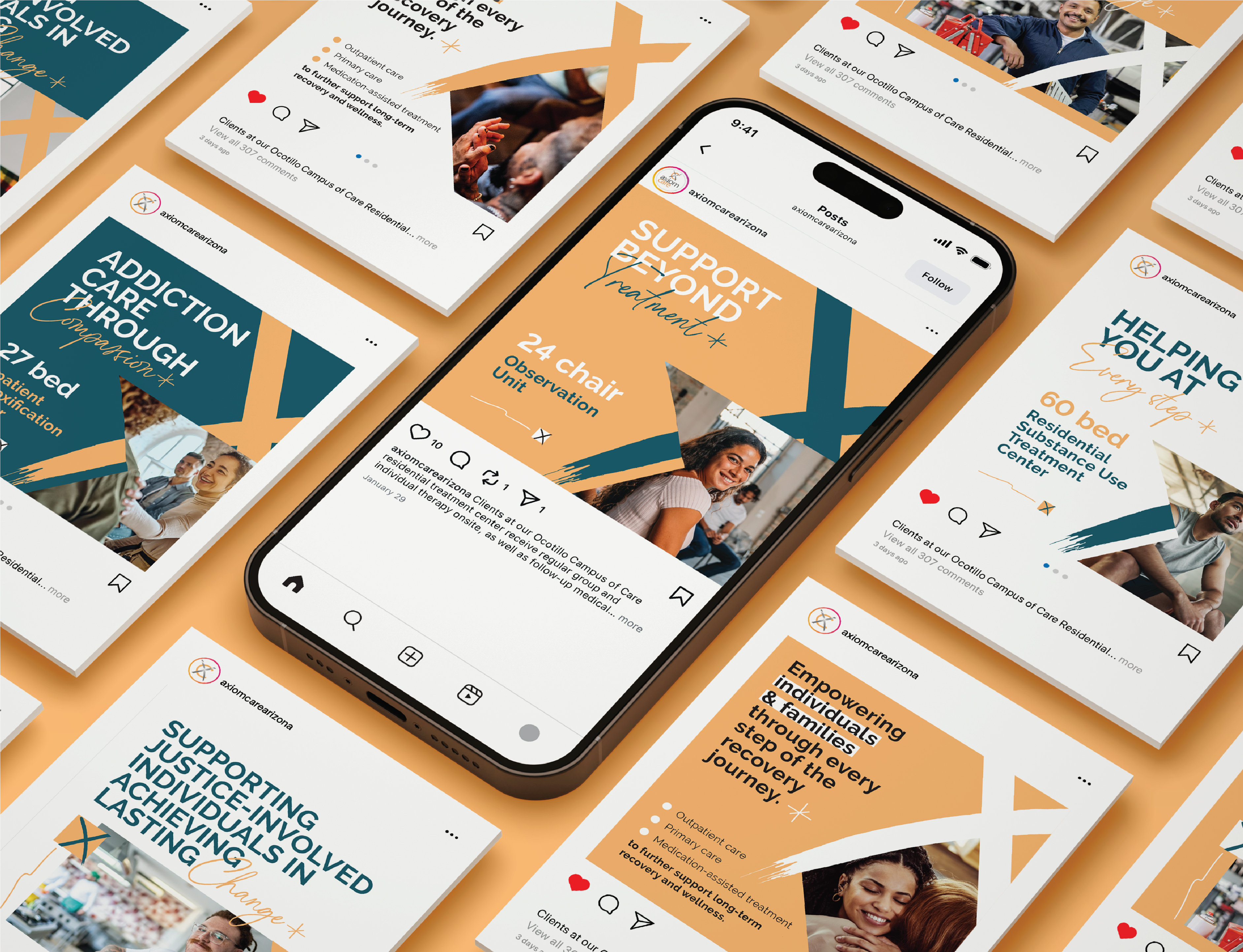 Axiom Care Addiction Care Through Compassion Ads